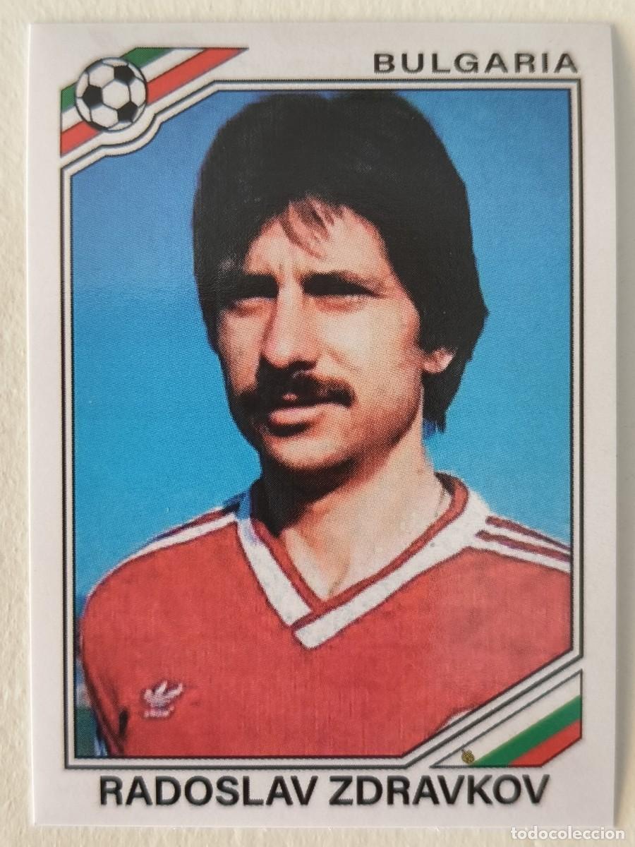 Cromos de f&uacute;tbol: #62 RADOSLAV ZDRAVKOV (BULGARIA) MUNDIAL MEXICO 86 PANINI