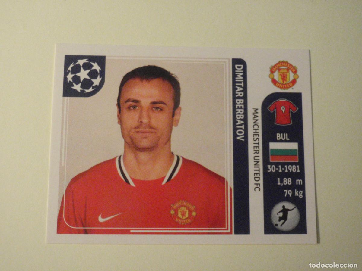 Cromos de f&uacute;tbol: 156 DIMITAR BERBATOV (Manchester United) UEFA Champions League 2011 2012 PANINI Stickers 11 12