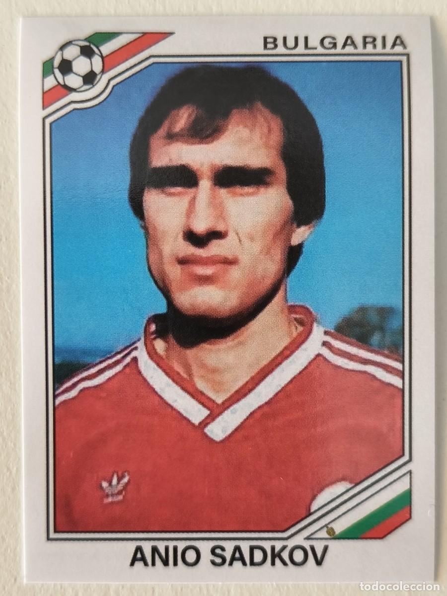 Cromos de f&uacute;tbol: #63 ANIO SADKOV (BULGARIA) MUNDIAL MEXICO 86 PANINI