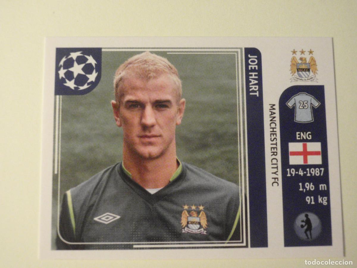 Cromos de f&uacute;tbol: 40 JOE HART (Manchester City) UEFA Champions League 2011 2012 PANINI Stickers 11 12