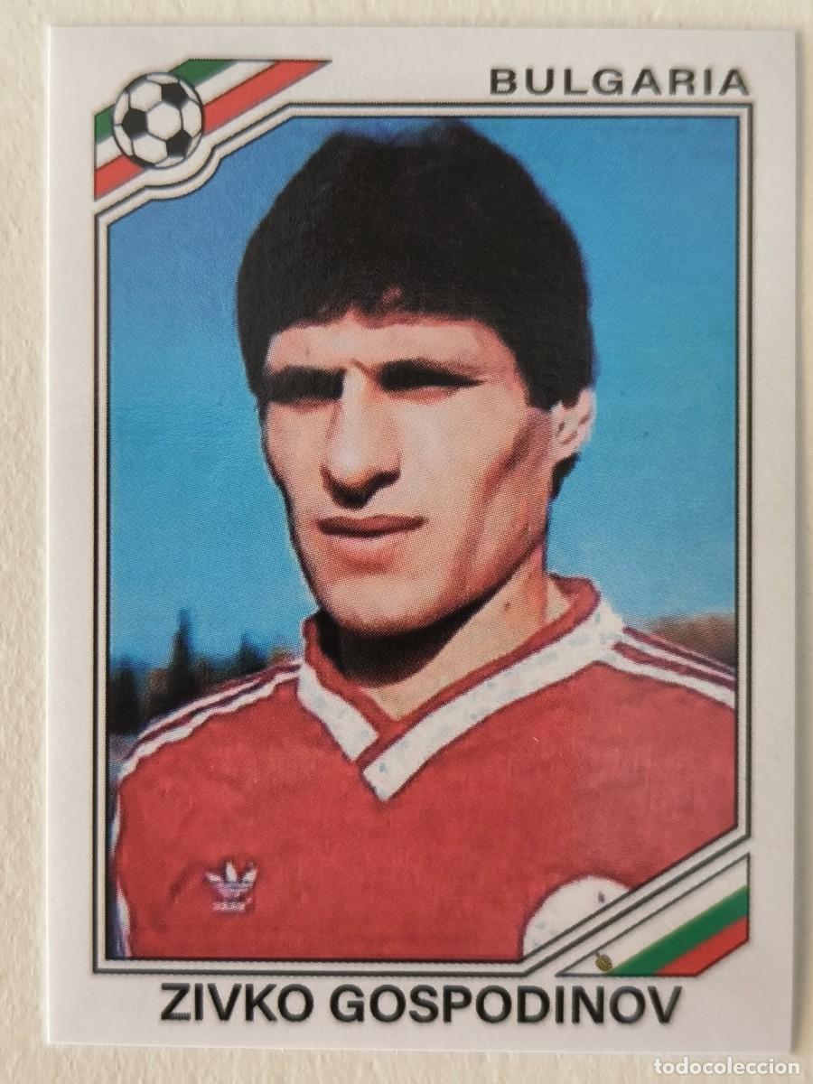 Cromos de f&uacute;tbol: #64 ZIVKO GOSPODINOV (BULGARIA) MUNDIAL MEXICO 86 PANINI