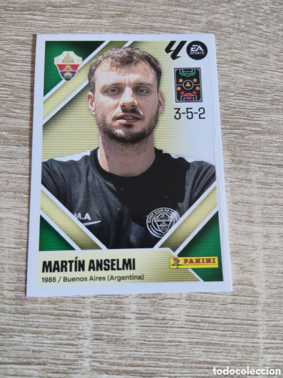 Cromos de f&uacute;tbol: Martin Anselmi Elche liga 2026 2027 26 27 ediciones este