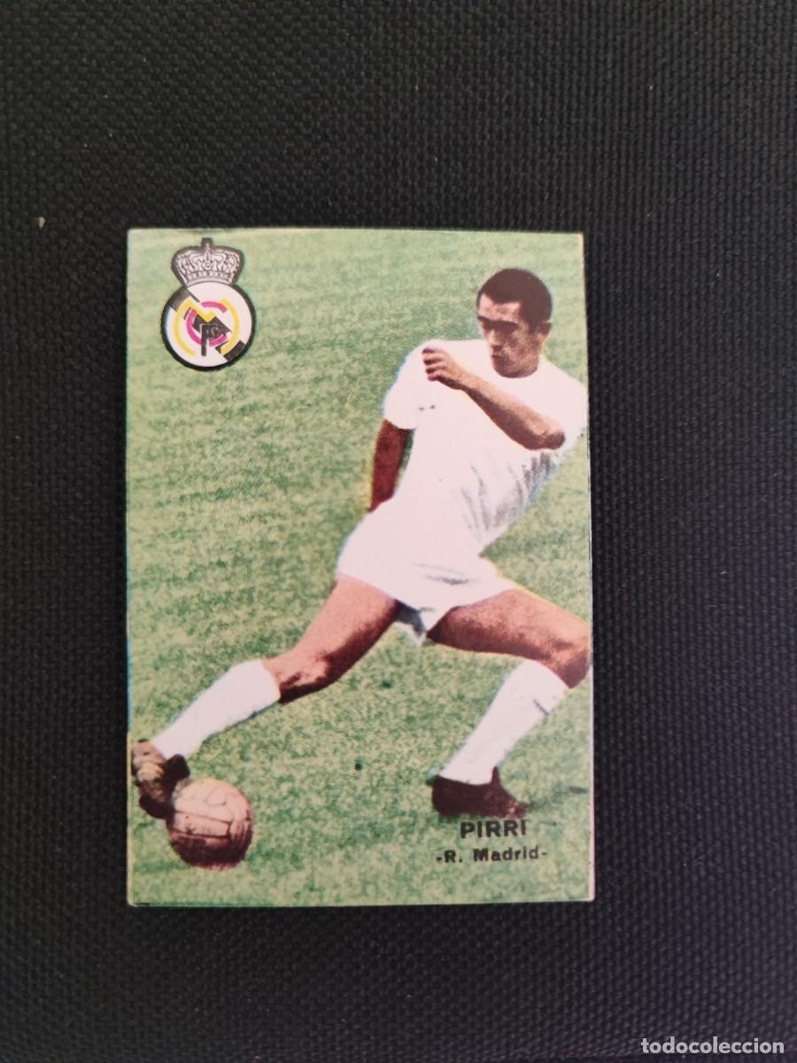 Cromos de f&uacute;tbol: CROMO PIRRI REAL MADRID - FHER CAMPEONATO DE LIGA 1967 1968 67 68 -SIN PEGAR NUEVO