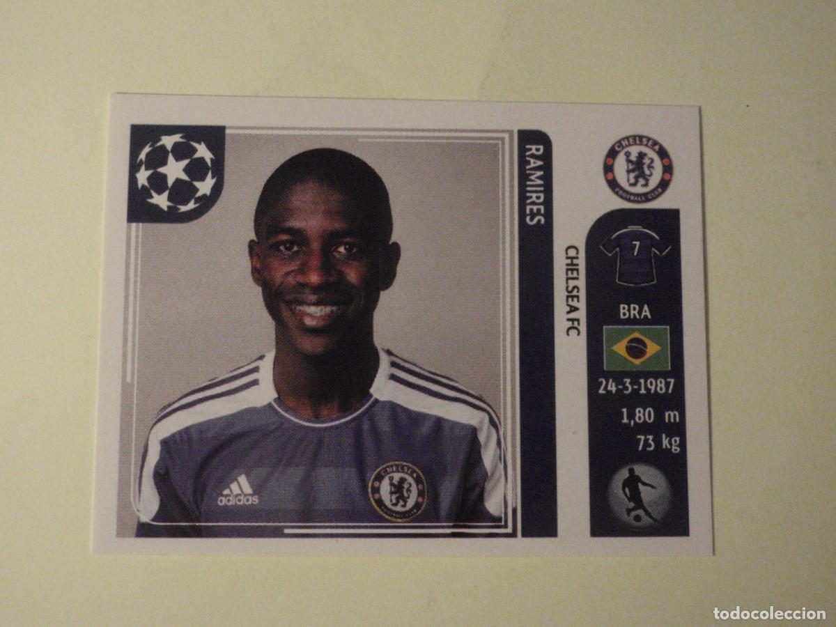 Cromos de f&uacute;tbol: Cromo N&ordm; 287 RAMIRES (Chelsea FC) UEFA Champions League 2011 2012 PANINI Stickers 11 12