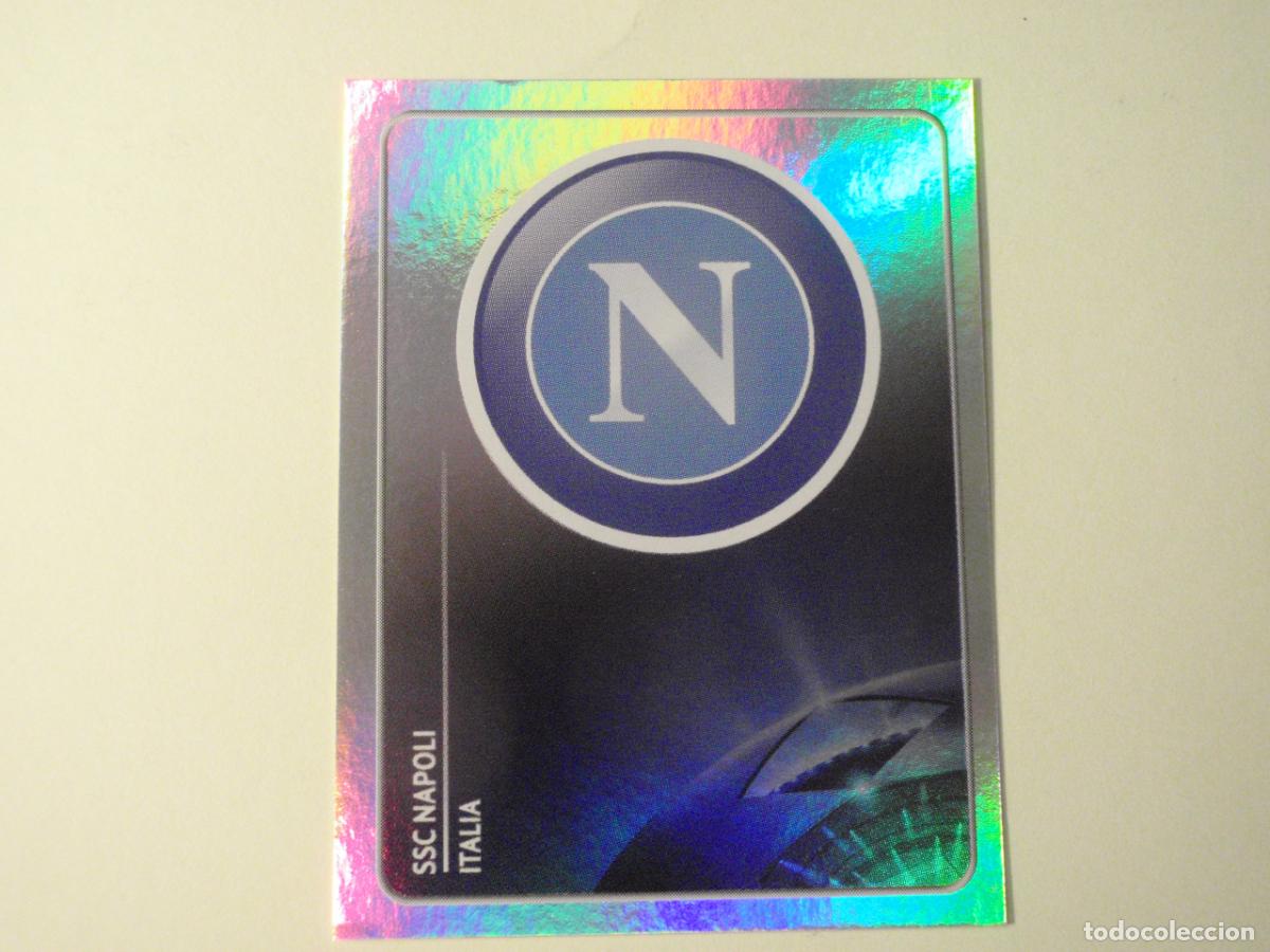 Cromos de f&uacute;tbol: Cromo N&ordm; 56 Escudo SSC NAPOLI. UEFA Champions League 2011 2012 PANINI Stickers 11 12