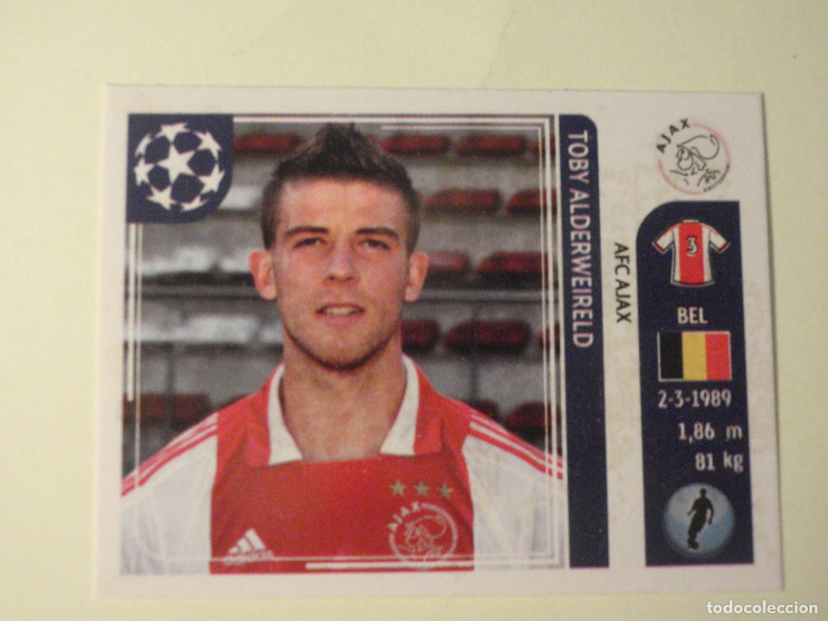 Cromos de f&uacute;tbol: Cromo N&ordm; 246 TOBY ALDERWEIRELD (AFC Ajax) UEFA Champions League 2011 2012 PANINI Stickers 11 12