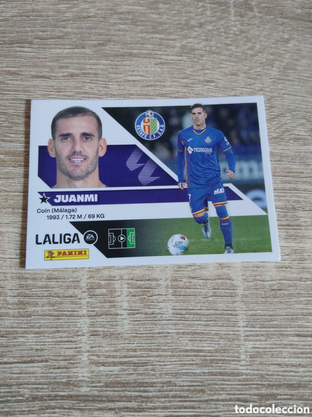 Cromos de f&uacute;tbol: Juanmi Getafe liga 2026 2027 26 27 ediciones este