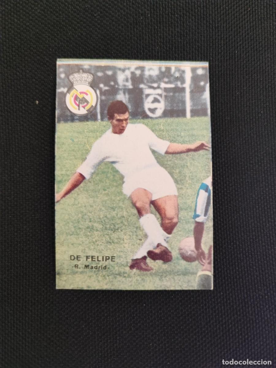 Cromos de f&uacute;tbol: CROMO DE FELIPE REAL MADRID - FHER CAMPEONATO DE LIGA 1967 1968 67 68 -SIN PEGAR NUEVO
