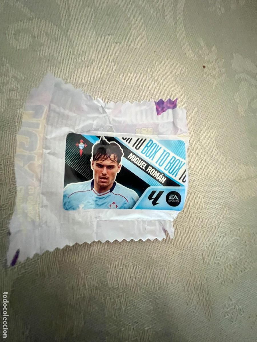 Fu&szlig;ball-Sticker: MIGUEL ROM&Aacute;N CELTA CHICLE LIGA ESTE 2026-2027/26-27 PANINI