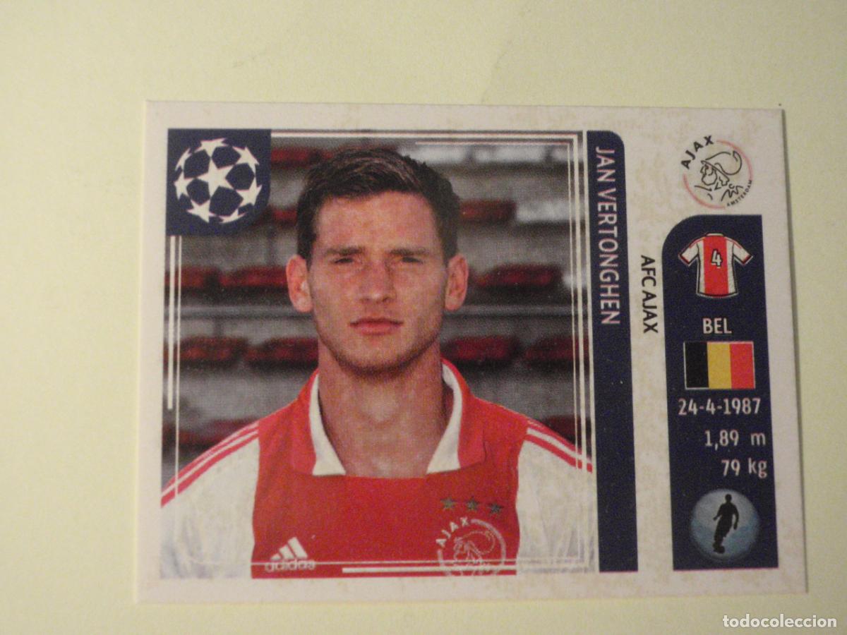 Cromos de f&uacute;tbol: Cromo N&ordm; 245 JAN VERTONGHEN (AFC Ajax) UEFA Champions League 2011 2012 PANINI Stickers 11 12