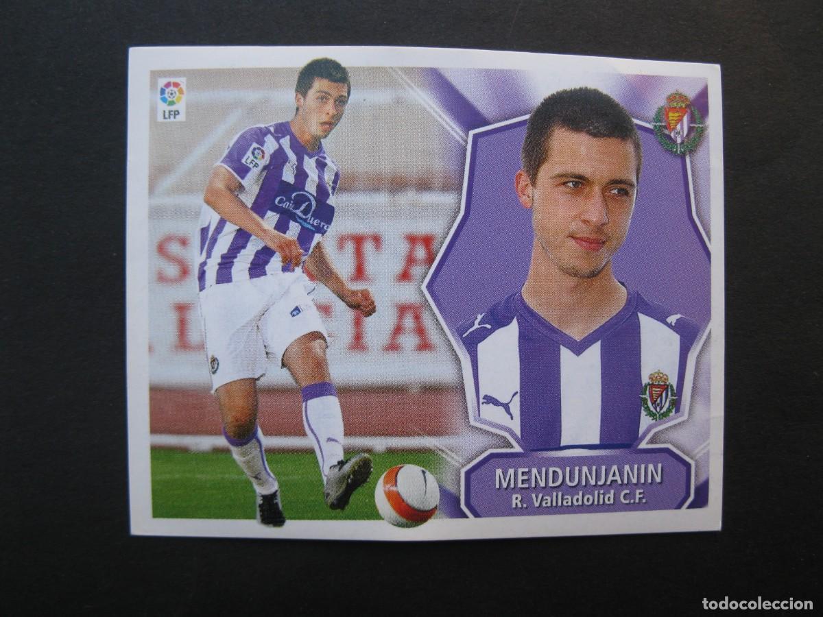 Cromos de f&uacute;tbol: MENDUNJANIN (VALLADOLID) - &Uacute;LTIMOS FICHAJES N&ordm; 43 - CAMPEONATO DE LIGA 08/09 - ESTE - NUNCA PEGADO