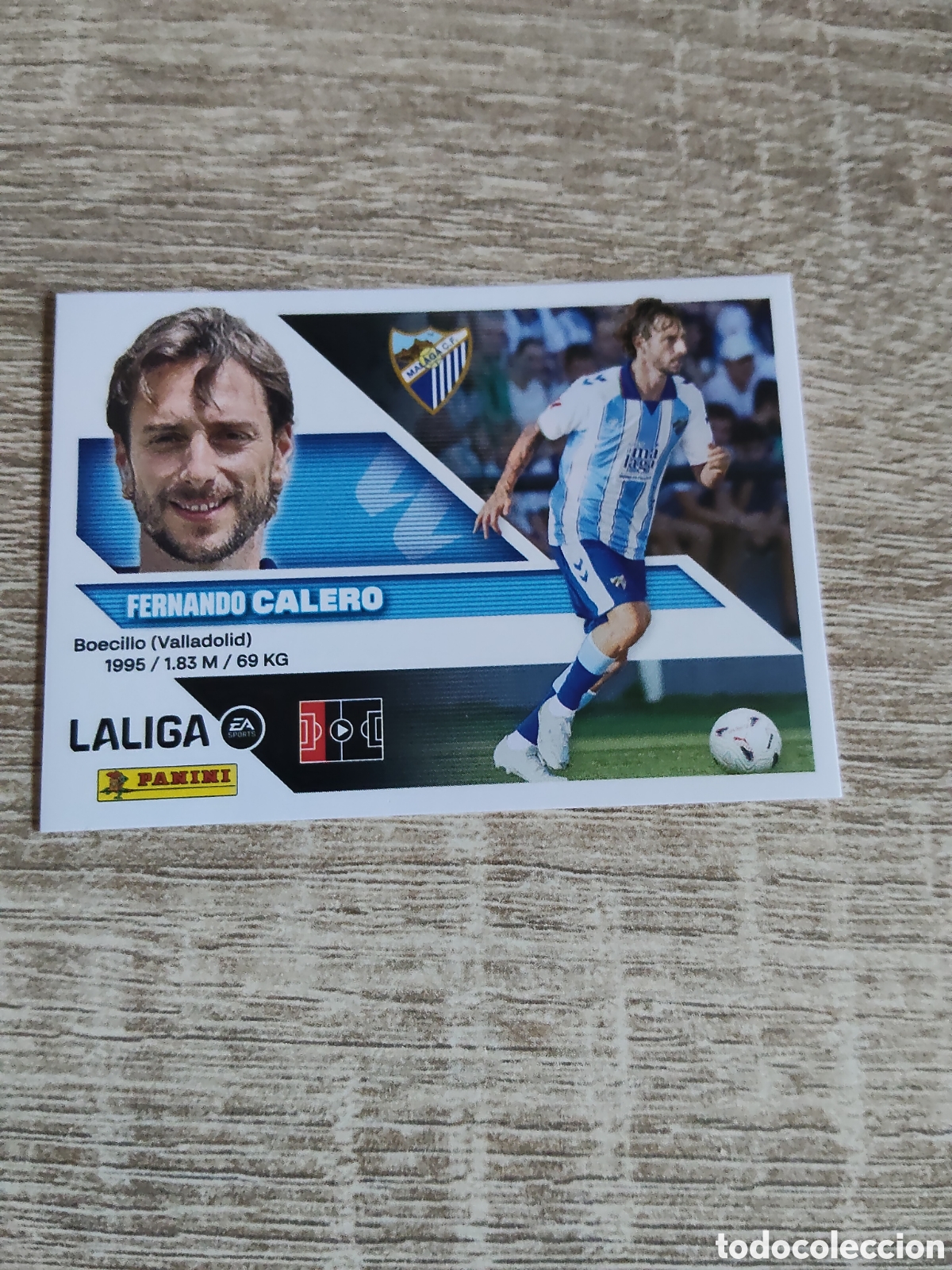 Cromos de f&uacute;tbol: Calero M&aacute;laga liga 2026 2027 26 27 ediciones este