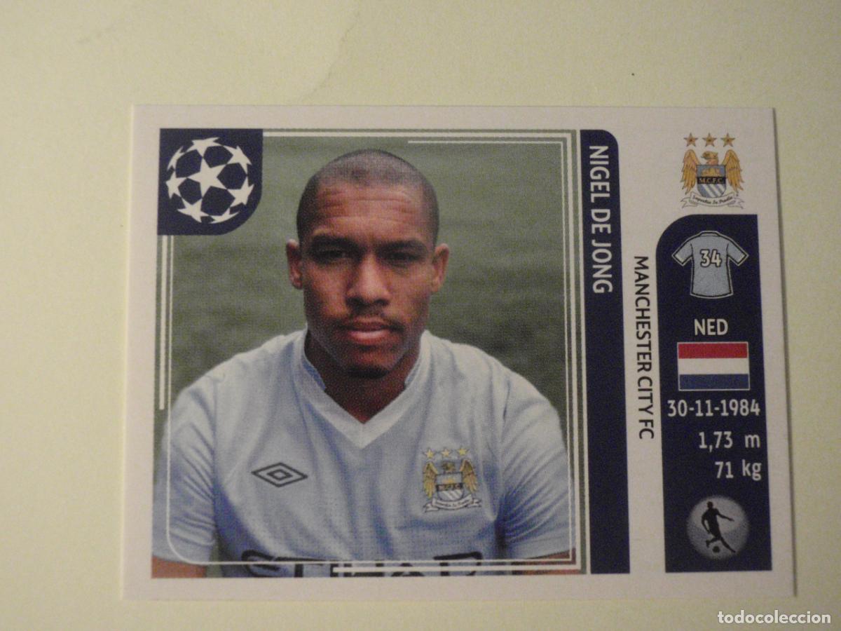 Cromos de f&uacute;tbol: Cromo N&ordm; 48 NIGEL DE JONG (Manchester City) UEFA Champions League 2011 2012 PANINI Stickers 11 12