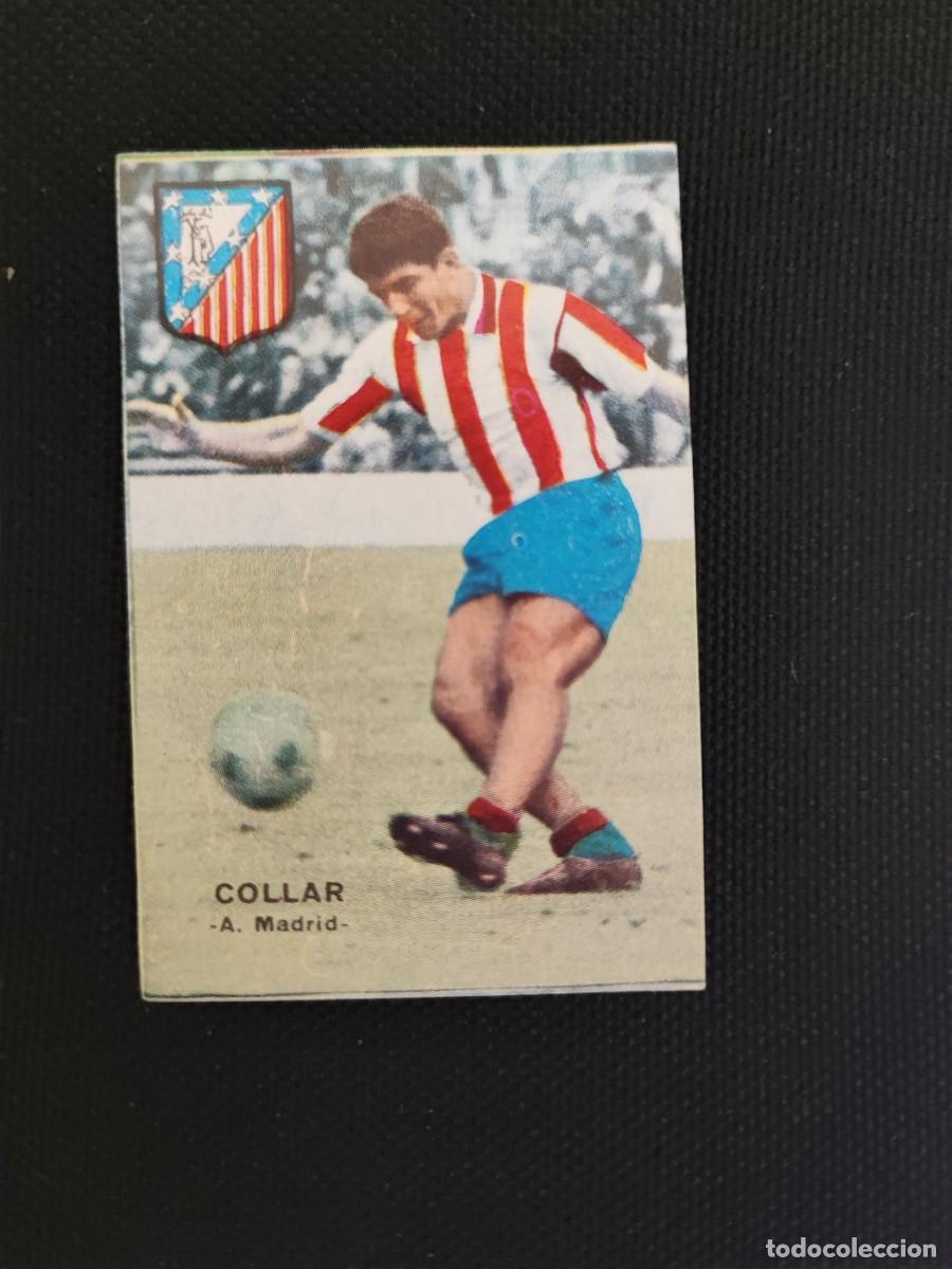 Cromos de f&uacute;tbol: CROMO COLLAR ATL&Eacute;TICO MADRID - FHER CAMPEONATO DE LIGA 1967 1968 67 68 -SIN PEGAR NUEVO