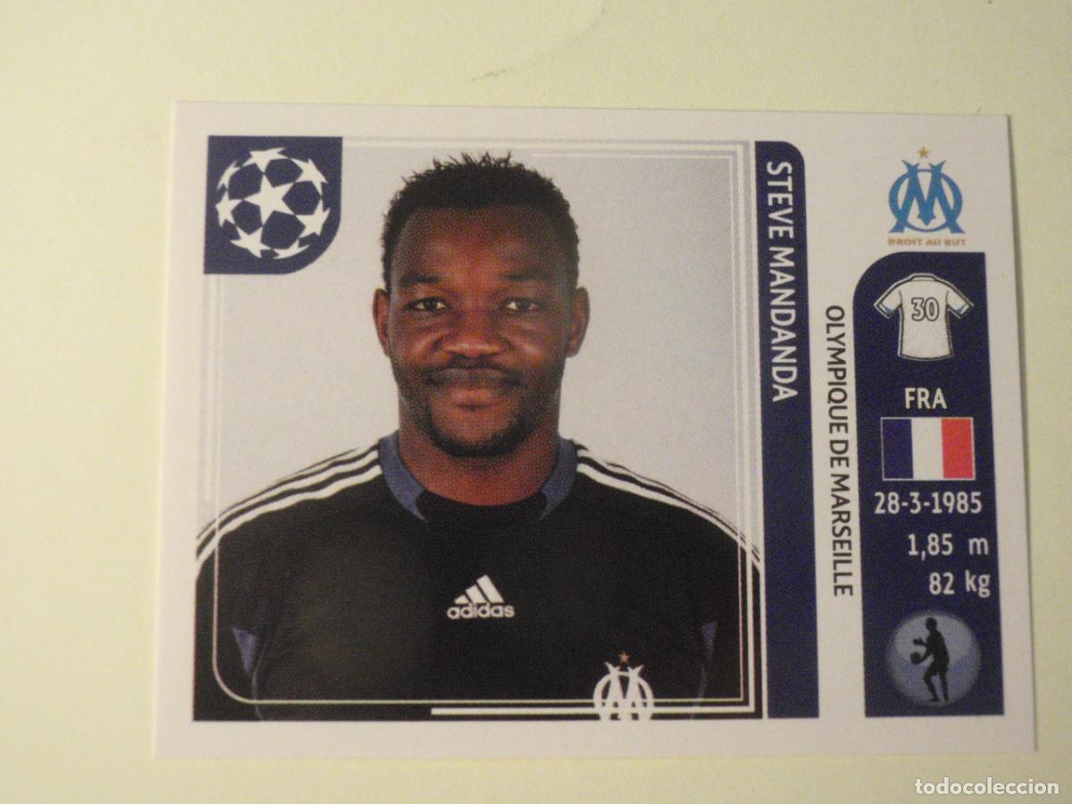 Cromos de f&uacute;tbol: 363 STEVE MANDANDA (Olympique de Marseille) UEFA Champions League 2011 2012 PANINI Stickers 11 12