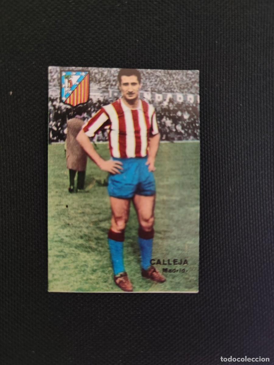 Cromos de f&uacute;tbol: CROMO CALLEJA ATL&Eacute;TICO MADRID - FHER CAMPEONATO DE LIGA 1967 1968 67 68 -SIN PEGAR NUEVO