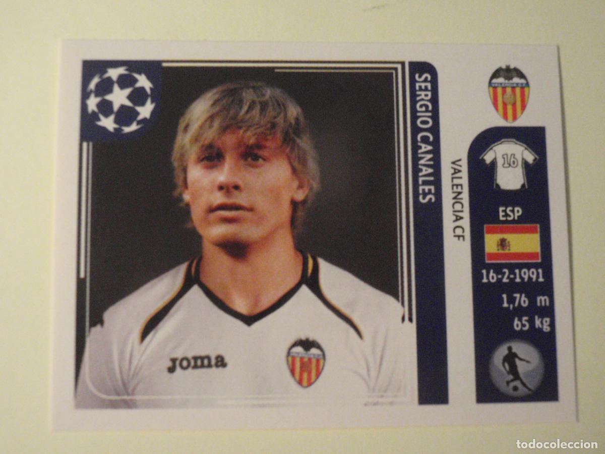 Cromos de f&uacute;tbol: Cromo N&ordm; 307 SERGIO CANALES (Valencia CF) UEFA Champions League 2011 2012 PANINI Stickers 11 12