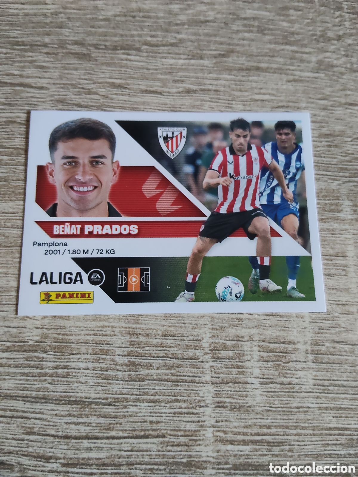 Cromos de f&uacute;tbol: Prados coloca Athletic de Bilbao liga 2026 2027 26 27 ediciones este
