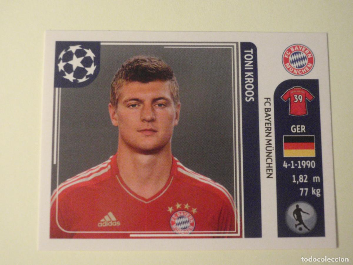 Cromos de f&uacute;tbol: Cromo N&ordm; 14 TONY KROOS (Bayern M&uuml;nchen) UEFA Champions League 2011 2012 PANINI Stickers 11 12