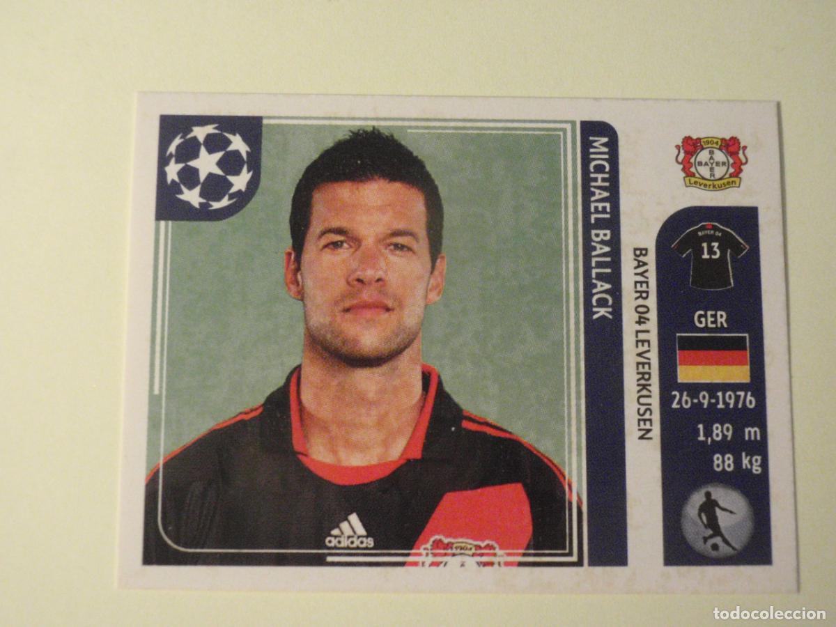 Cromos de f&uacute;tbol: N&ordm; 319 MICHAEL BALLACK (Bayer 04 Leverkusen) UEFA Champions League 2011 2012 PANINI Stickers 11 12