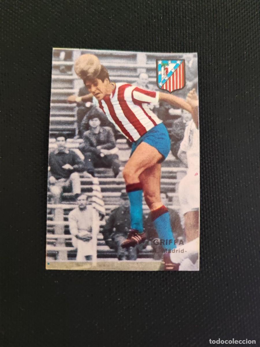 Cromos de f&uacute;tbol: CROMO GRIFFA ATL&Eacute;TICO MADRID - FHER CAMPEONATO DE LIGA 1967 1968 67 68 -SIN PEGAR NUEVO