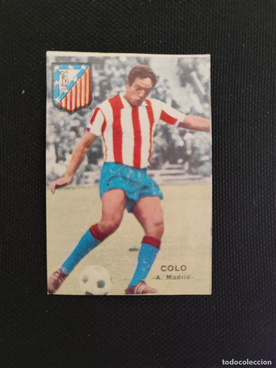Cromos de f&uacute;tbol: CROMO COLO ATL&Eacute;TICO MADRID - FHER CAMPEONATO DE LIGA 1967 1968 67 68 -SIN PEGAR NUEVO