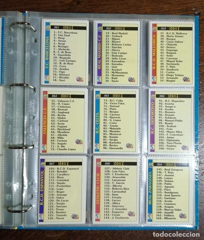 Cromos de f&uacute;tbol: COLECCION COMPLETA MUNDICROMO 2000 - Foto 9