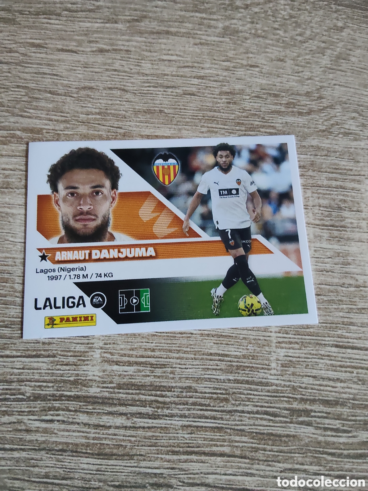 Cromos de f&uacute;tbol: Danjuma coloca Valencia liga 2026 2027 26 27 ediciones este