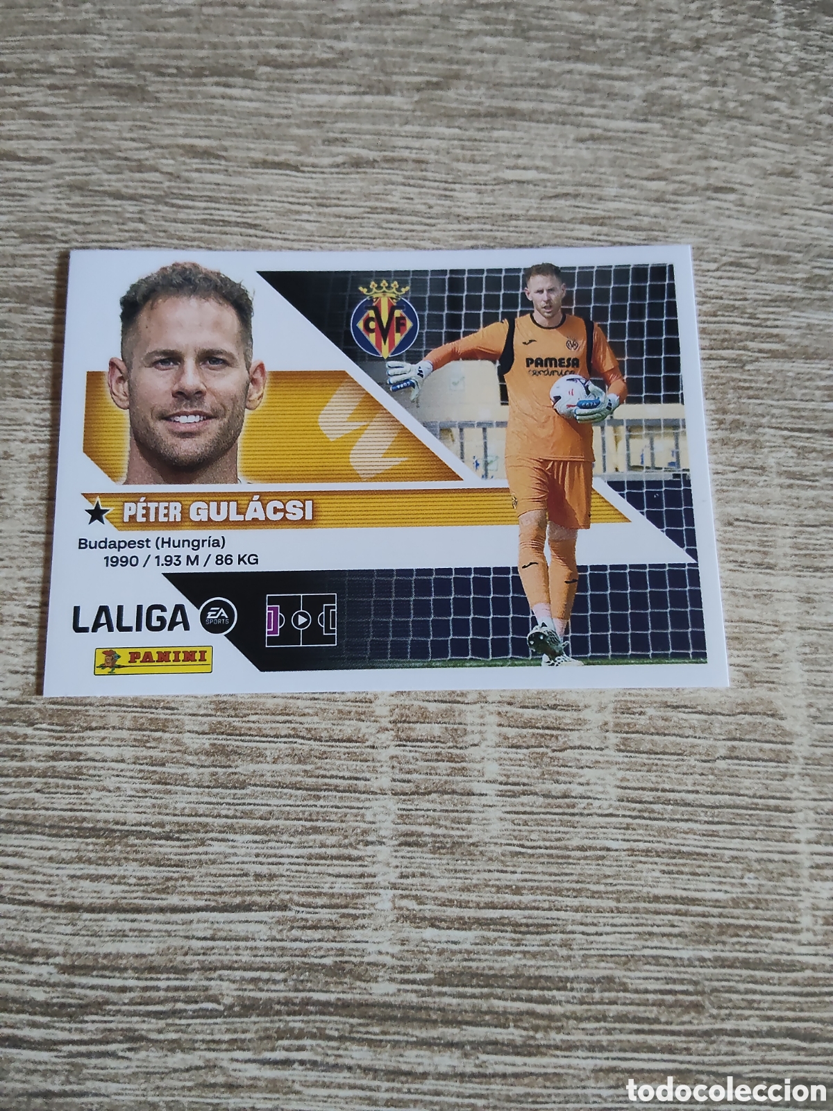 Cromos de f&uacute;tbol: Gulacsi coloca Villarreal liga 2026 2027 26 27 ediciones este