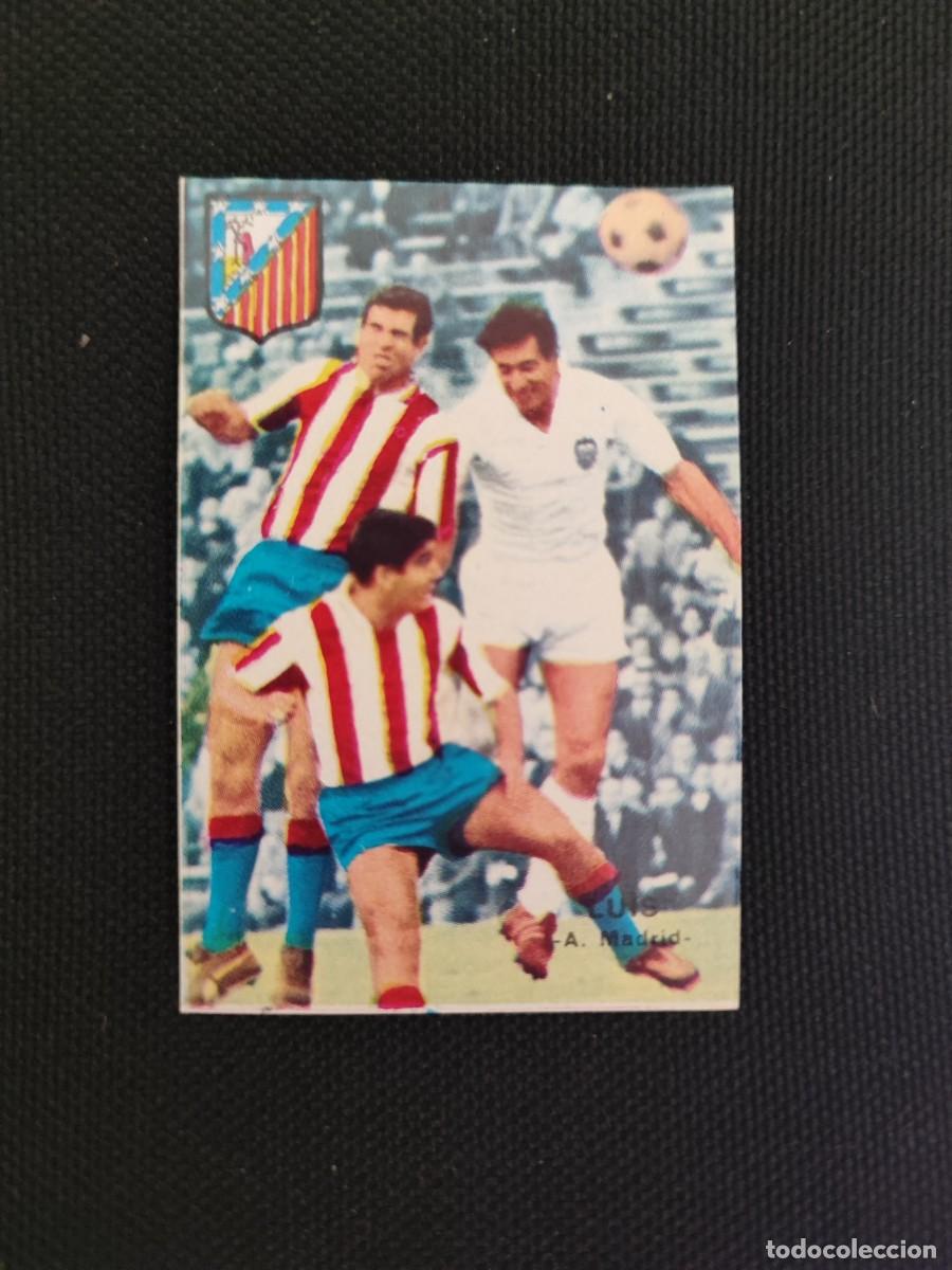 Cromos de f&uacute;tbol: CROMO LUIS ATL&Eacute;TICO MADRID - FHER CAMPEONATO DE LIGA 1967 1968 67 68 -SIN PEGAR NUEVO