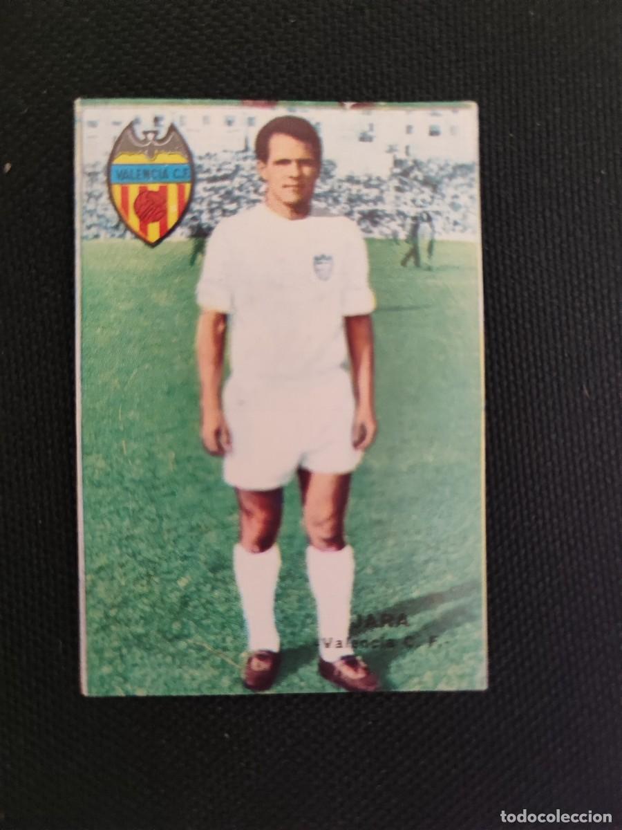 Cromos de f&uacute;tbol: CROMO JARA VALENCIA - FHER CAMPEONATO DE LIGA 1967 1968 67 68 -SIN PEGAR NUEVO