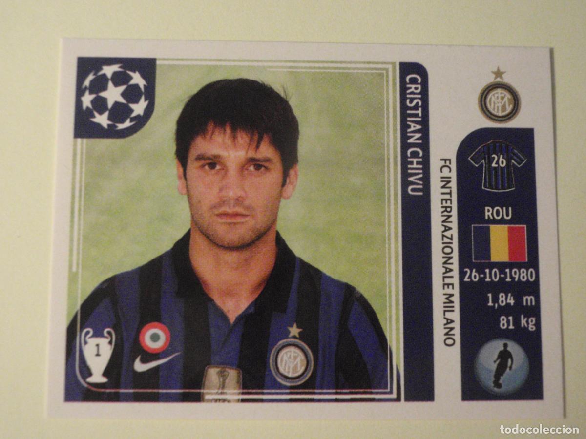Cromos de f&uacute;tbol: N&ordm; 77 CRISTIAN CHIVU (Internazionale Milano) UEFA Champions League 2011 2012 PANINI Stickers 11 12