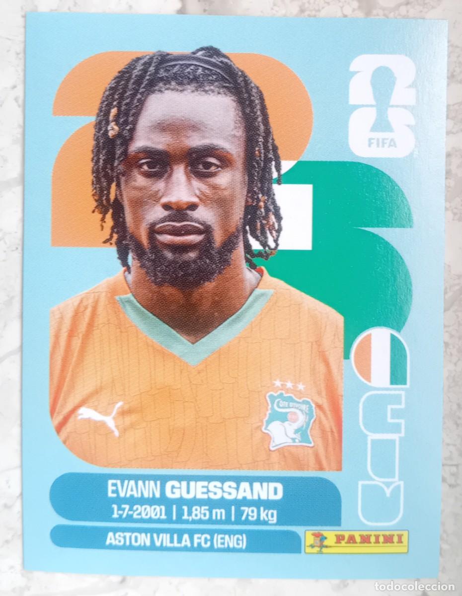 Cromos de f&uacute;tbol: Figurina Panini 2026 Cromo World Cup Usa Mundial 2026 Evann Guessand Ivory Coast n CIV 19