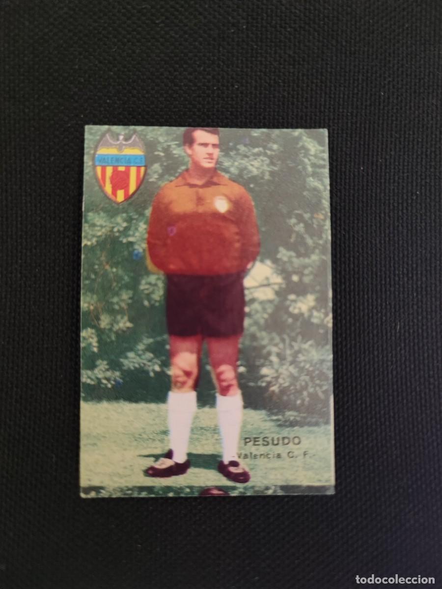 Cromos de f&uacute;tbol: CROMO PESUDO VALENCIA - FHER CAMPEONATO DE LIGA 1967 1968 67 68 -SIN PEGAR NUEVO