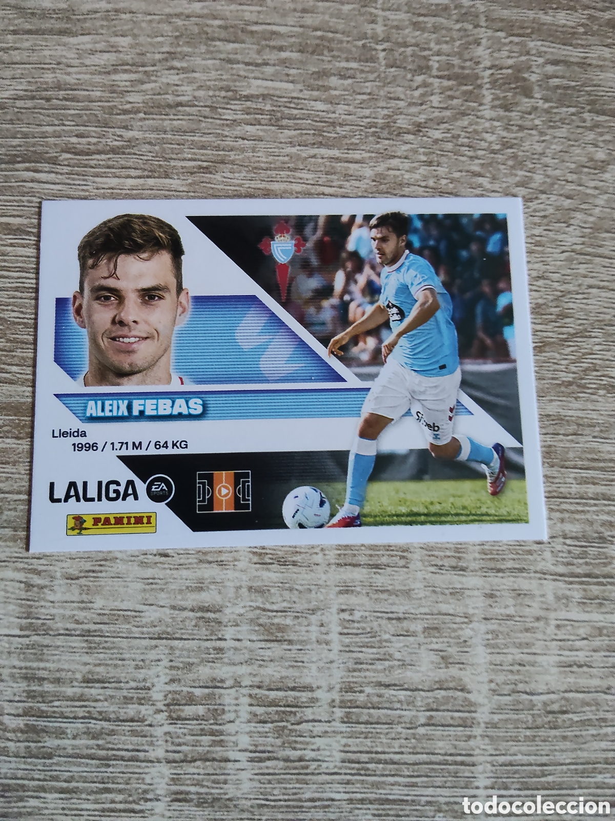 Cromos de f&uacute;tbol: Febas fichaje 10 Celta de Vigo liga 2026 2027 26 27 ediciones este