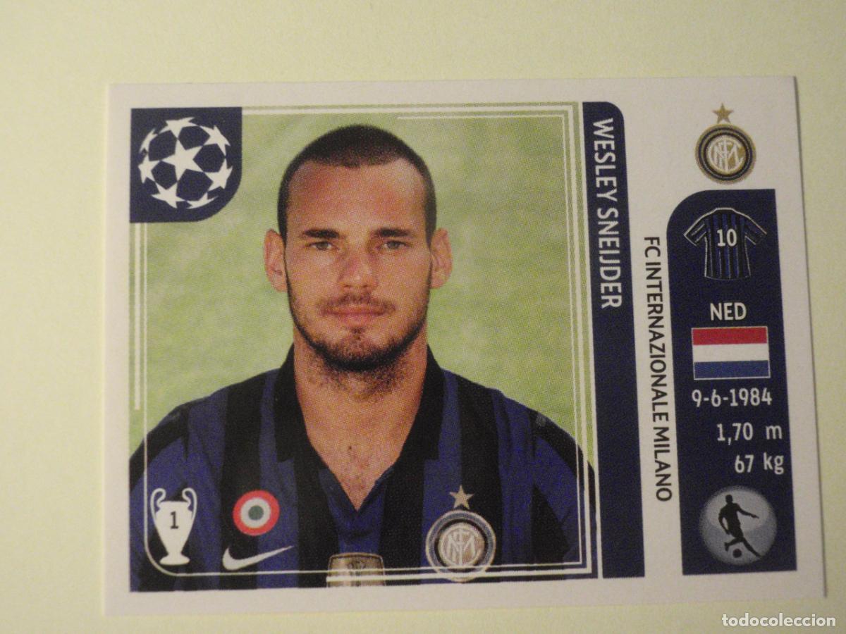 Cromos de f&uacute;tbol: N&ordm; 85 WESLEY SNEIJDER (Internazionale Milano) UEFA Champions League 2011 2012 PANINI Stickers 11 12