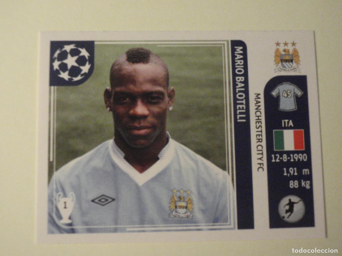 Cromos de f&uacute;tbol: N&ordm; 52 MARIO BALOTELLI (Manchester City) UEFA Champions League 2011 2012 PANINI Stickers 11 12