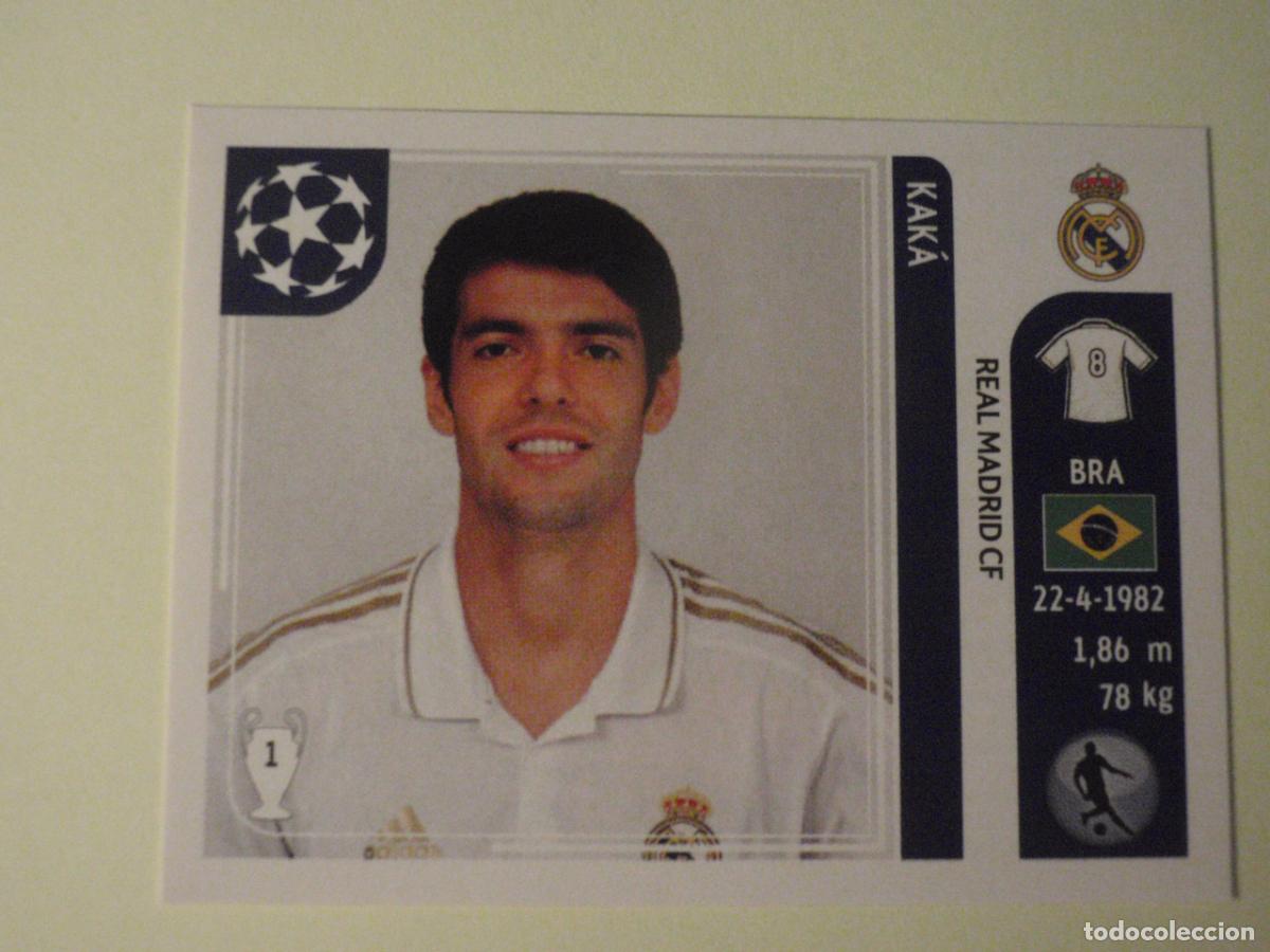 Cromos de f&uacute;tbol: N&ordm; 222 KAK&Aacute; (Real Madrid) UEFA Champions League 2011 2012 PANINI Stickers 11 12