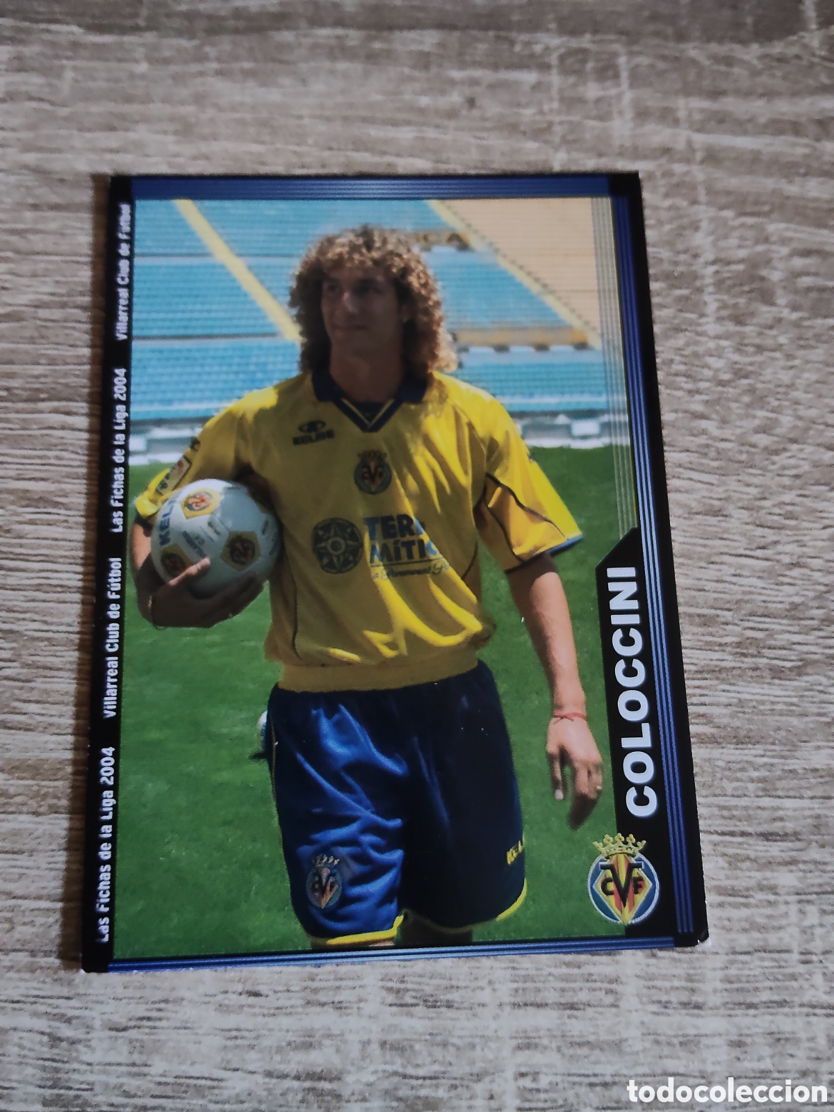 Cromos de f&uacute;tbol: Mundicromo las fichas de la liga 2004 385 Coloccini Villarreal