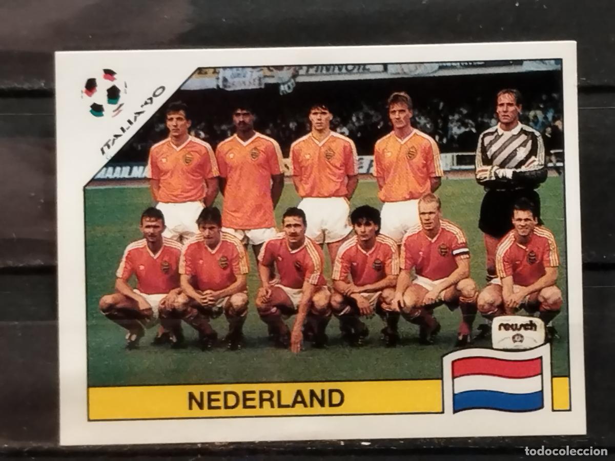 Football Stickers: PANINI. MUNDIAL DE FUTBOL ITALIA '90. N&ordm; 404. SELECCION HOLANDESA.