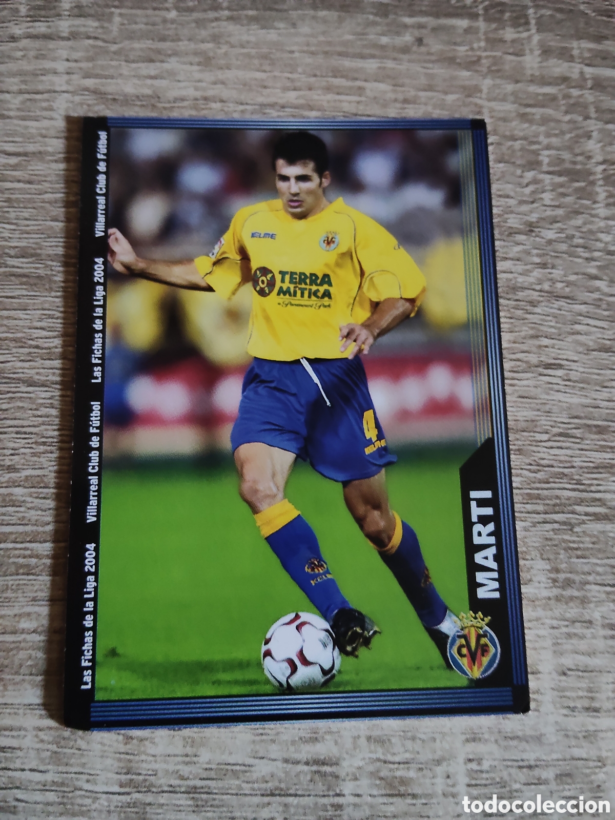 Cromos de f&uacute;tbol: Mundicromo las fichas de la liga 2004 393 Marti Villarreal