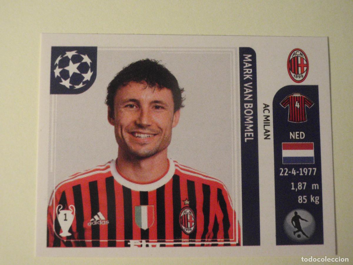 Cromos de f&uacute;tbol: N&ordm; 509 MARK VAN BOMMEL (AC Milan) UEFA Champions League 2011 2012 PANINI Stickers 11 12