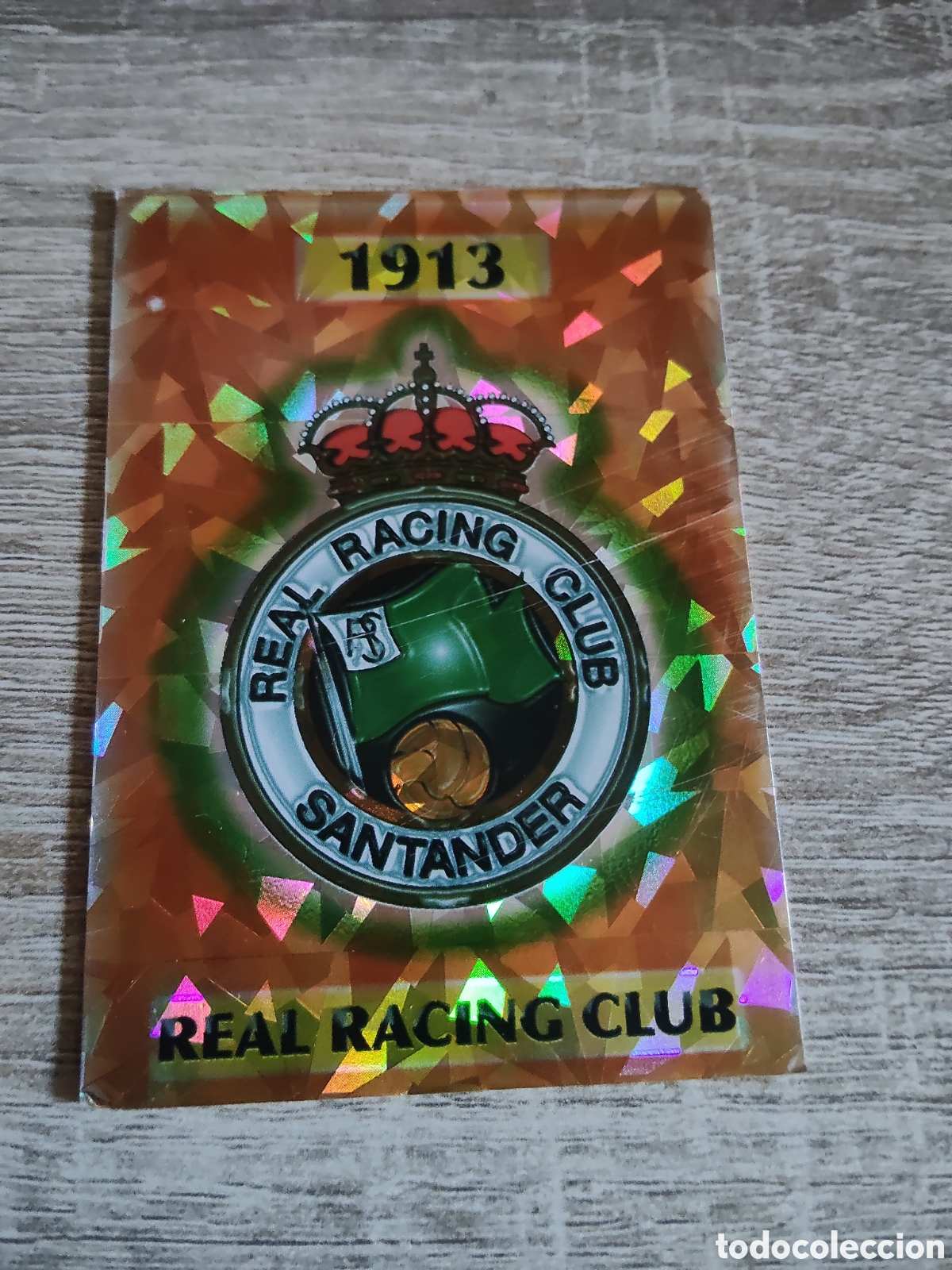 Cromos de f&uacute;tbol: Mundicromo las fichas de la liga 2004 406 escudo Racing de Santander