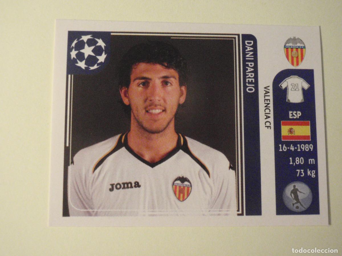 Cromos de f&uacute;tbol: N&ordm; 305 PAREJO (Valencia CF) UEFA Champions League 2011 2012 PANINI Stickers 11 12