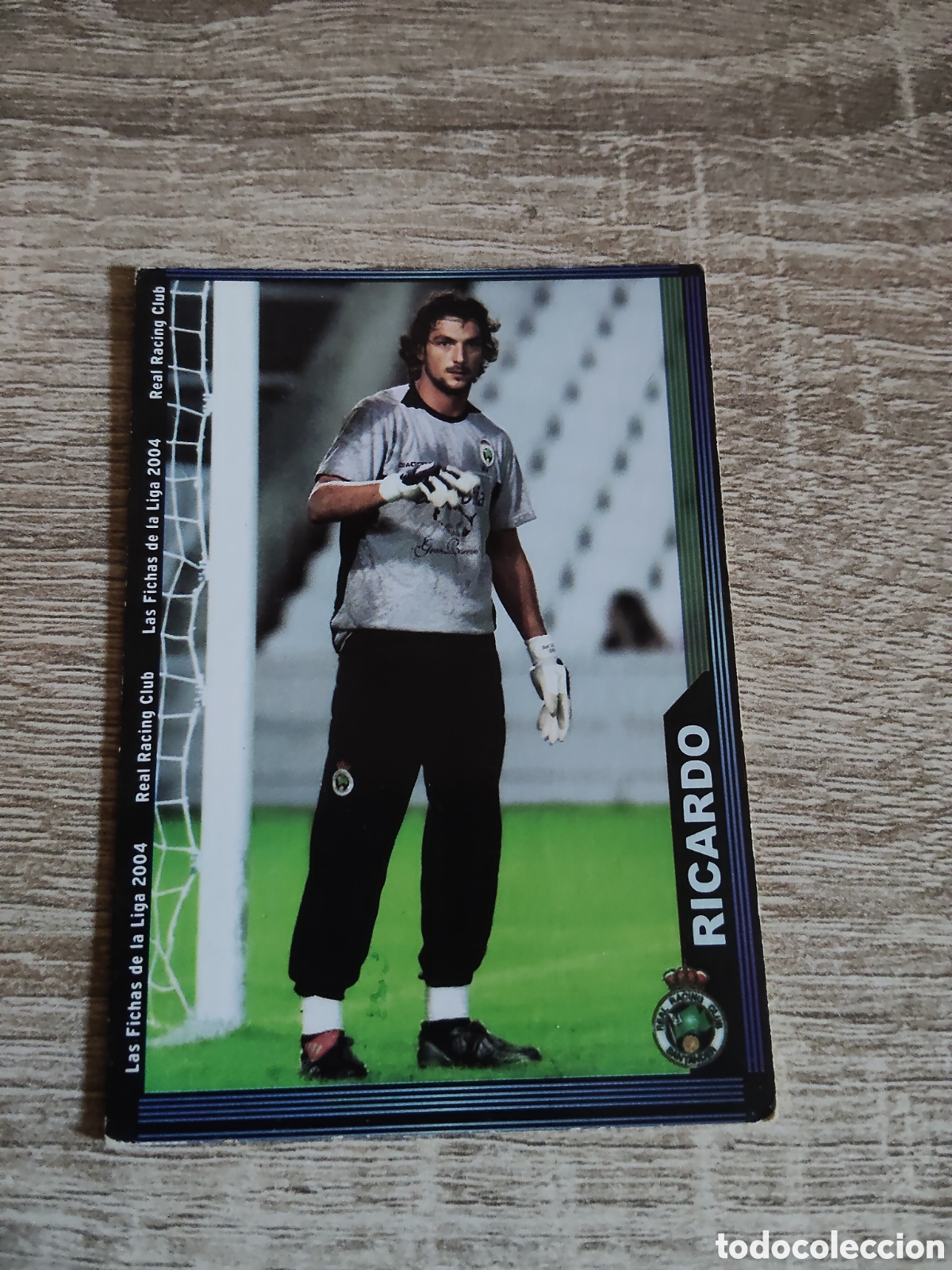 Cromos de f&uacute;tbol: Mundicromo las fichas de la liga 2004 409 Ricardo Racing de Santander