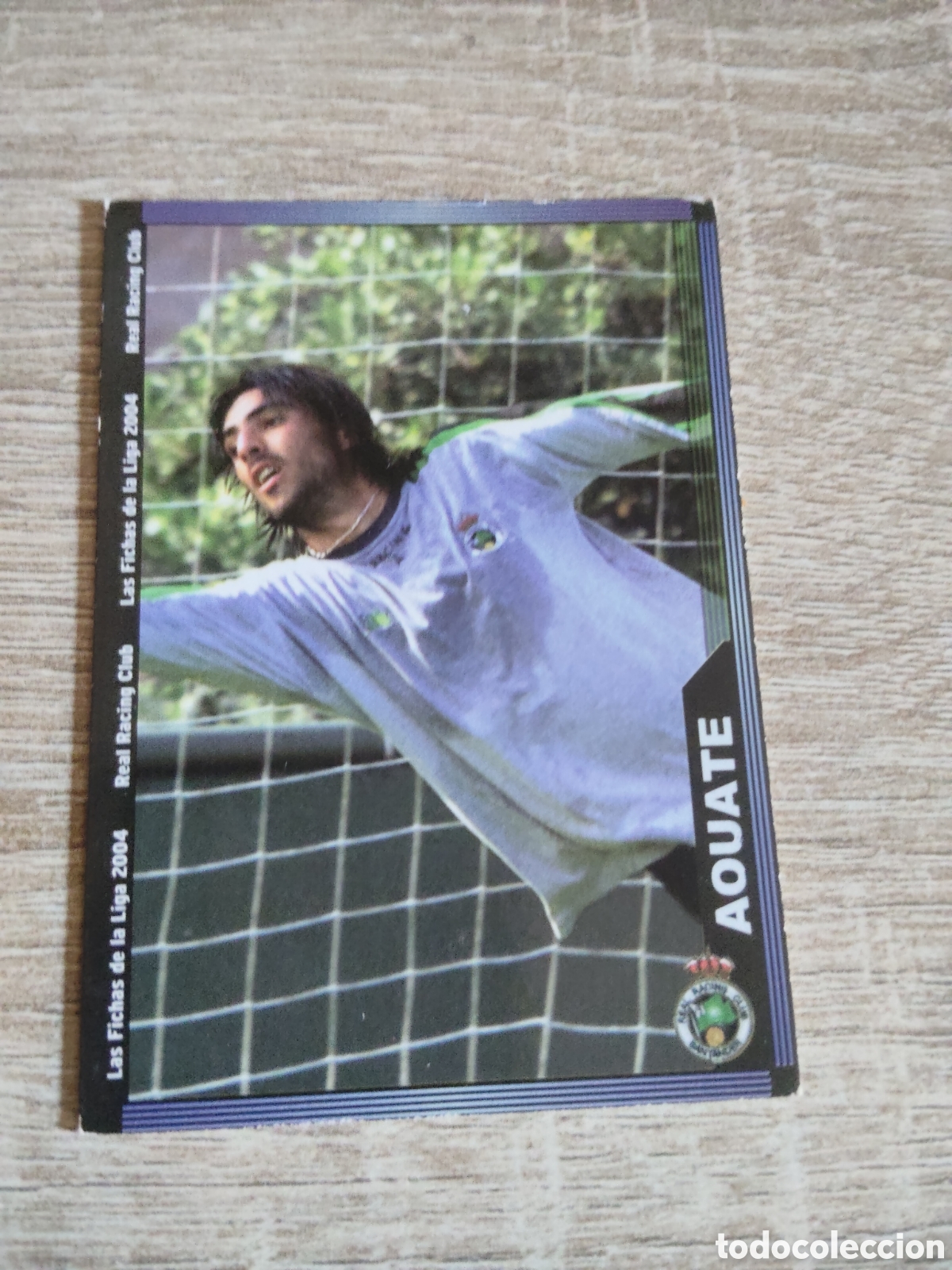 Cromos de f&uacute;tbol: Mundicromo las fichas de la liga 2004 410 Aouate Racing de Santander