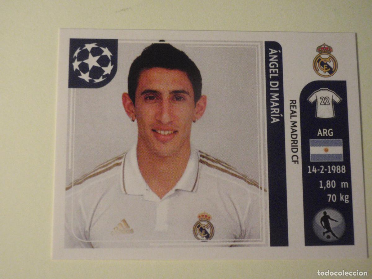 Cromos de f&uacute;tbol: N&ordm; 221 ANGEL DI MARIA (Real Madrid) UEFA Champions League 2011 2012 PANINI Stickers 11 12