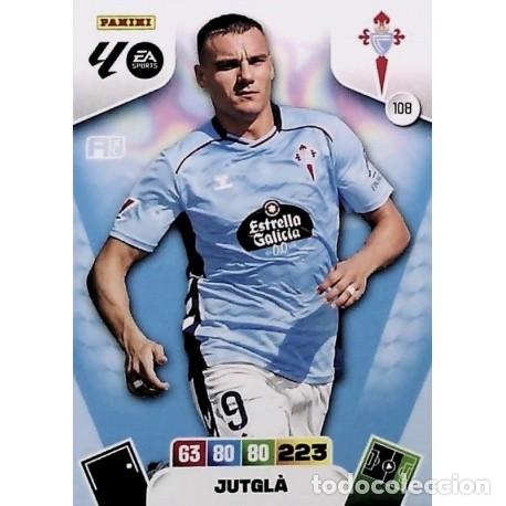 Cromos de f&uacute;tbol: JUTGL&Aacute; CELTA n&uacute;mero 108 cromo Adrenalyn XL 25-26 2025-2026
