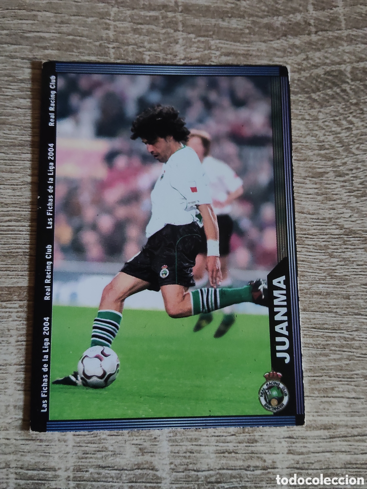 Fu&szlig;ball-Sticker: Mundicromo las fichas de la liga 2004 411 Juanma Racing de Santander