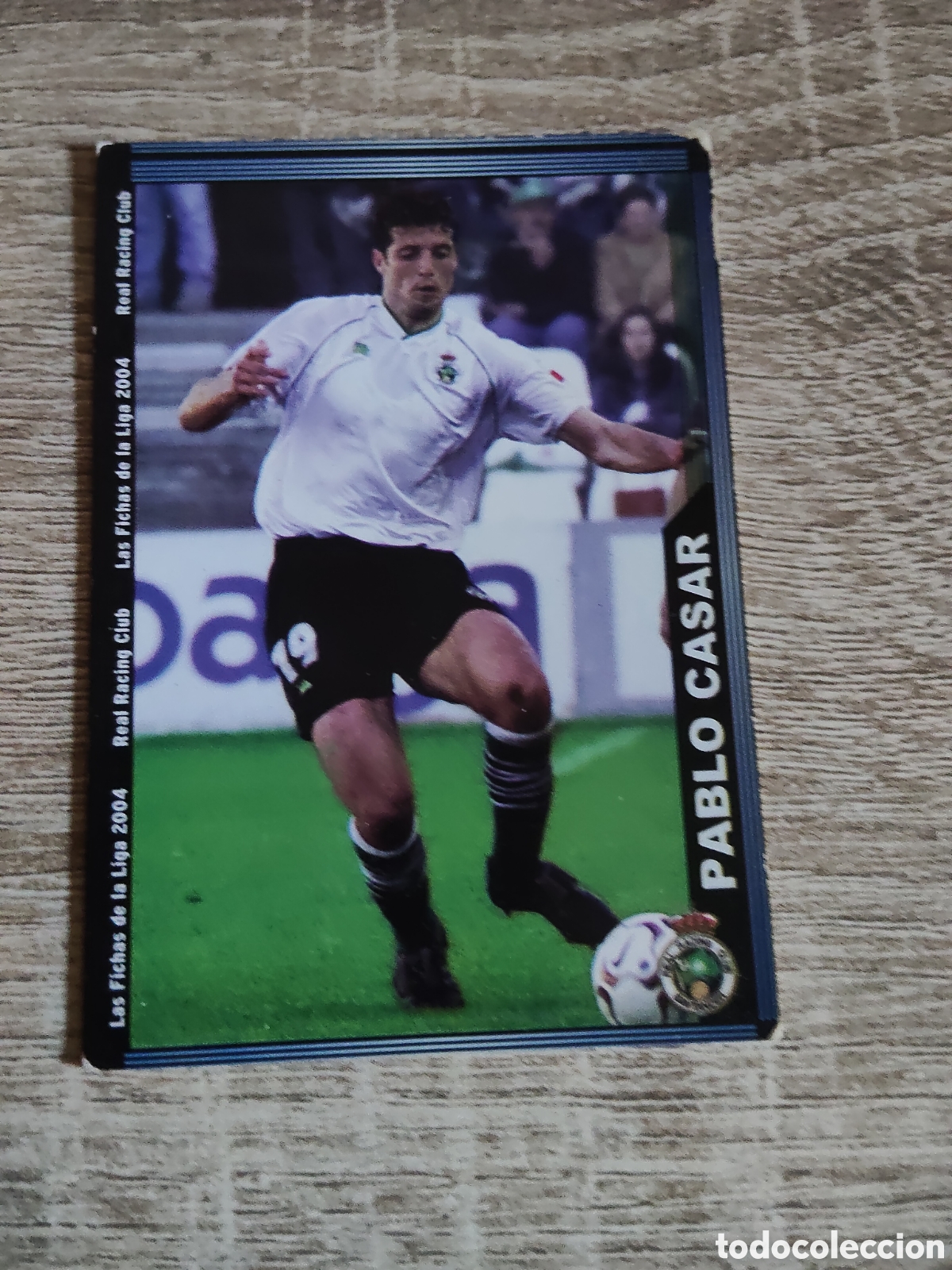Cromos de f&uacute;tbol: Mundicromo las fichas de la liga 2004 412 Pablo Casar Racing de Santander
